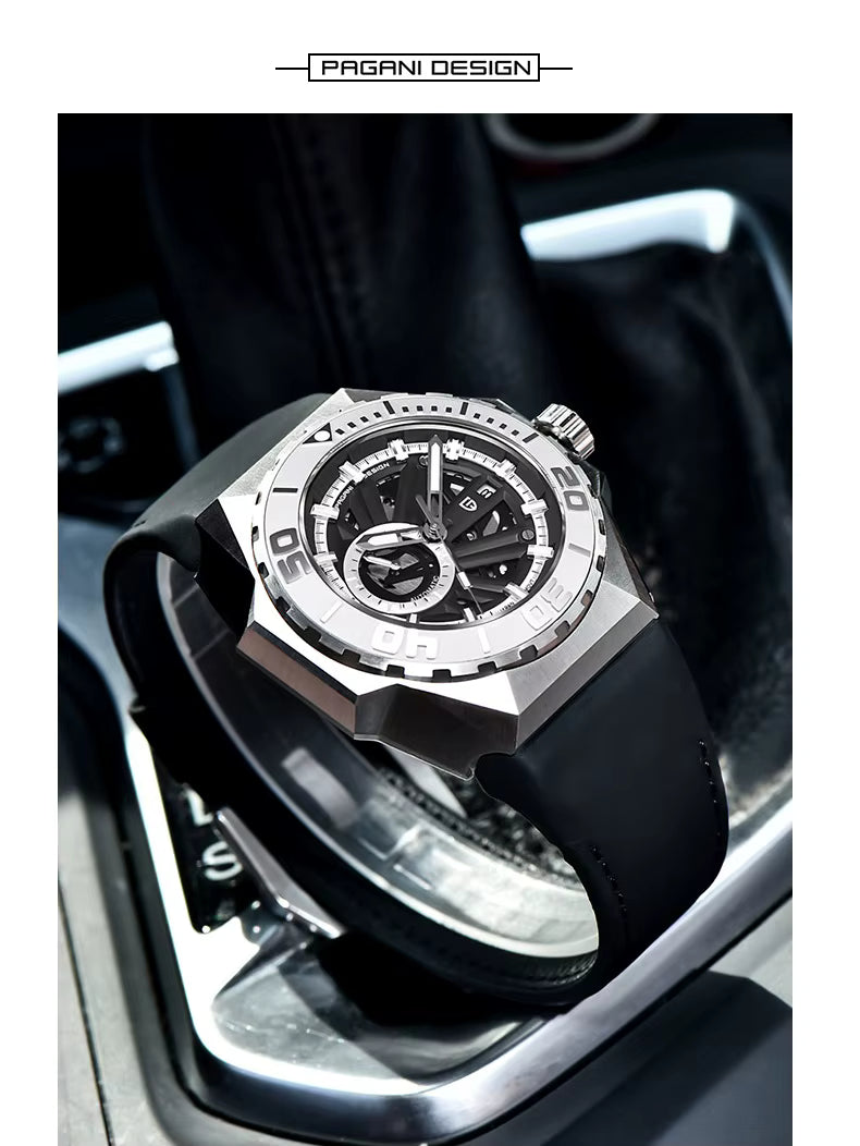 Pagani Design Luxury Automatic Diver Watch for Men