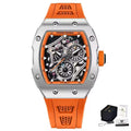 Pagani Design Men's Modern Racer Tonneau Watch - Grand Prix Sport Multi-Dial Chrono Style